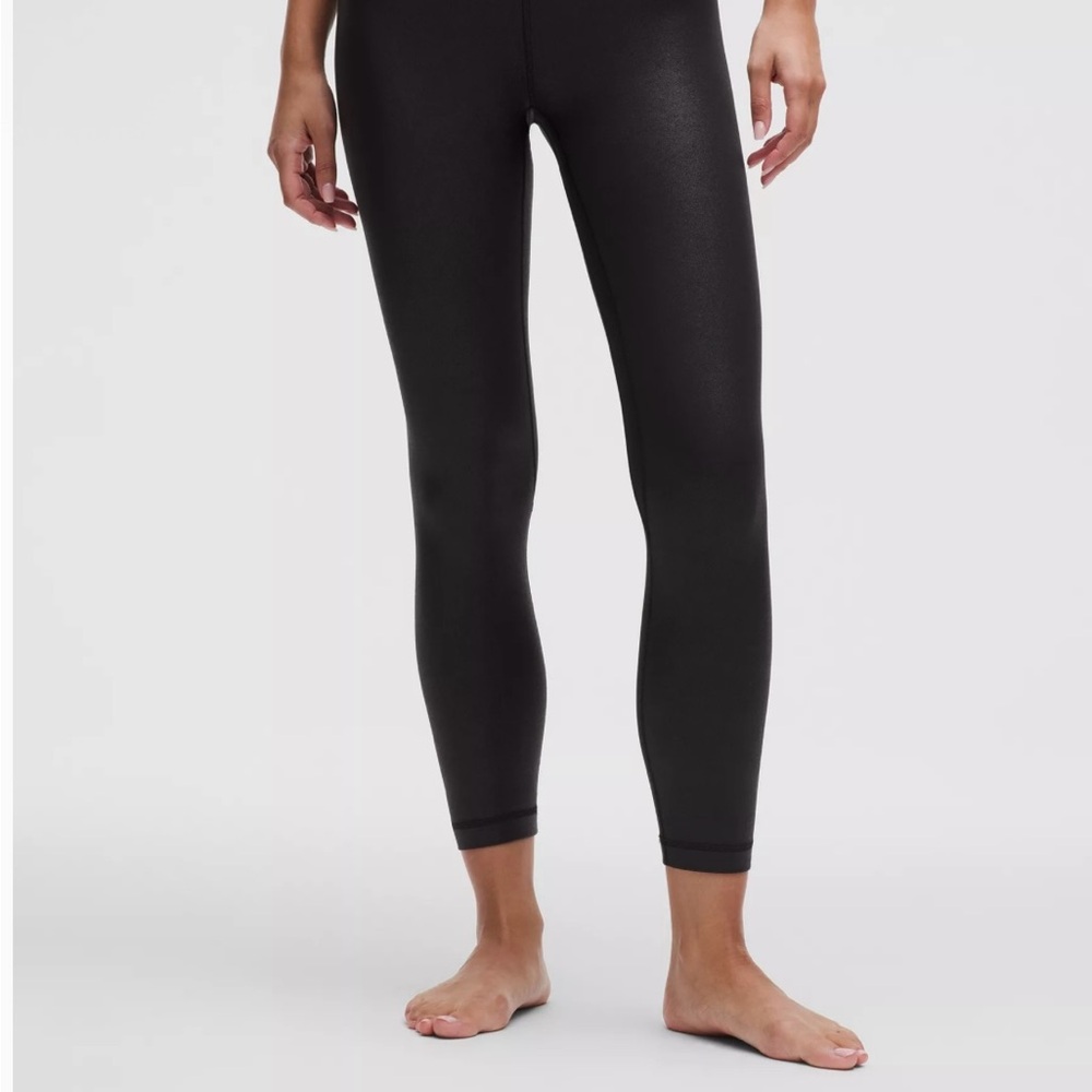 Lululemon Athletica Shimmer Black Leggings